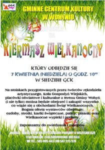 Kiermasz wielkanocny @ Wohyń, Gminne Centrum Kultury