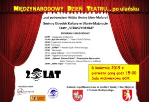 Międzynarodowy Dzień Teatru...po ulańsku @ GOK Ulan-Majorat