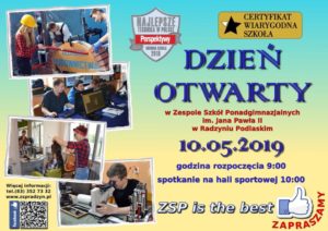 Dzień Otwarty w ZSP @ Zespół Szkół Ponadgimnazjalnych
