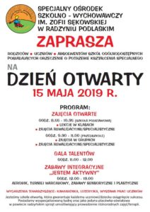 Dzień otwarty w SOSW @ SOSW, ul. Sitkowskiego