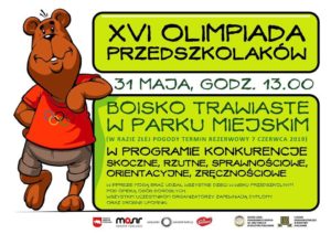 XVI Olimpiada Przedszkolaków @ Park miejski, boisko trawiaste