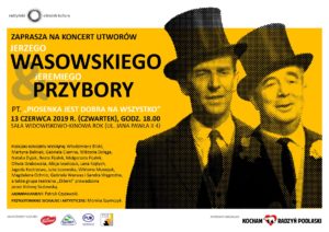 Koncert utworów Wasowskiego i Przybory @ Sala kina "Oranżeria", ROK