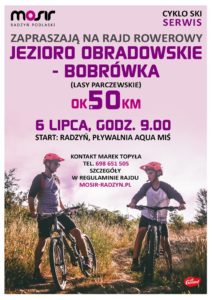 Rajd rowerowy @ Pływalnia Aqua-Miś (wyjazd)
