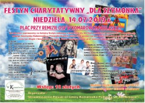 Festyn charytatywny "Dla Szymonka" @ Plac przy remizie OSP, Komarówka Podlaska
