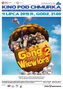 Film "Gang wiewióra 2"/ Kino pod chmurką @ Park miejski