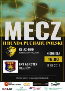 Mecz KS Az-Bud Komarówka - LKS Milanów @ Komarówka Podl., stadion gminny