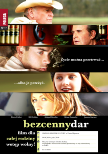 Film "Bezcenny dar"/ Kino na leżakach @ Ulan-Majorat, plac przy GOK