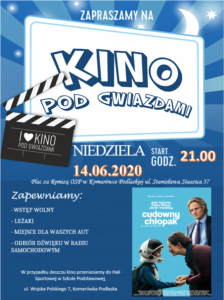 "Kino pod gwiazdami": Cudowny chłopak @ Komarówka Podl., plac za remizą OSP