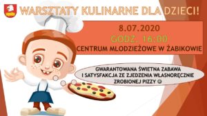 Warsztaty kulinarne dla dzieci @ Żabików, Centrum Młodzieżowe