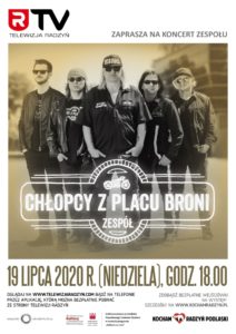 Koncert zespołu "Chłopcy z Placu Broni" @ Sala kina "Oranżeria", ROK