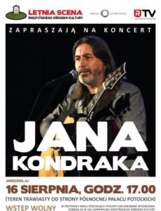 Koncert Jana Kondraka @ Park miejski