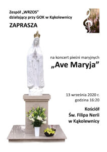 Koncert pieśni maryjnych @ Kąkolewnica, kościół św. Filipa Neri