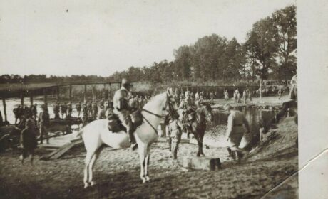Przeprawa przez Bystrzycę gen. Durskiego-Trzaski, 12. 08. 1915 r.