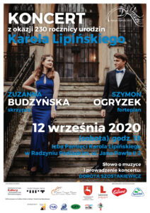 Koncert Zuzanny Budzyńskiej (skrzypce) @ Izba Pamięci Karola Lipińskiego