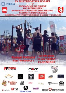 IX Mistrzostwa Polski w podciąganiu na drążku @ Plac Wolności