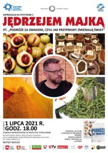 Spotkanie z Jędrzejem Majką @ Skwer Podróżników