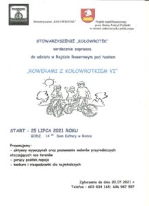"Rowerami z Kołowrotkiem VI" @ Dom Kultury w Białce (wyjazd)