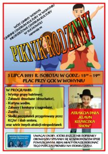 Piknik rodzinny @ Wohyń, plac przy GCK