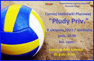 Turniej Siatkówki Plażowej @ Płudy