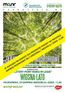 Zajęcia edukacyjno-sportowe @ Feliksówka