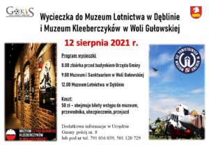 Wycieczka do Dęblina i Woli Gułowskiej @ Urząd Gminy Radzyń (wyjazd)