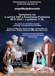 Kolędowanie @ Komarówka Podlaska, remiza OSP