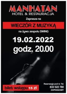 Wieczór z muzyką na żywo @ Restauracja Manhatan