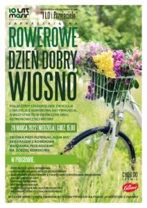 Rowerowe powitanie wiosny @ Pływalnia Aqua-Miś (wyjazd)