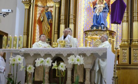 Liturgia Wielkiego Czwartku w parafii Św. Anny