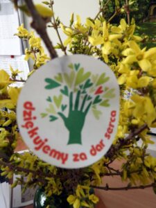 Kiermasz palm i pisanek/zbiórka na hospicjum @ Szkoła Podstawowa Nr 1