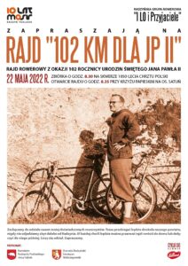 Rajd "102 km dla JPII" @ Skwer 1050-lecia Chrztu Polski (start)
