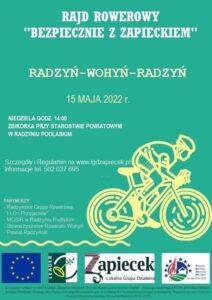 Rajd rowerowy "Bezpiecznie z Zapieckiem" @ Starostwo Powiatowe (zbiórka)