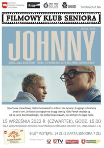 "Johnny" - filmowy klub seniora @ Sala kina "Oranżeria", ROK