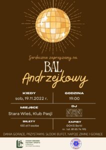 Bal andrzejkowy @ Stara Wieś, Klub Pasji