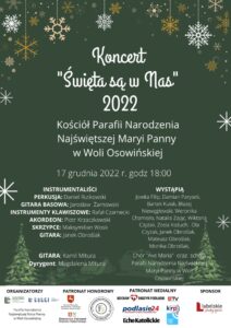 Koncert "Święta są w nas" @ Kościół w Woli Osowińskiej