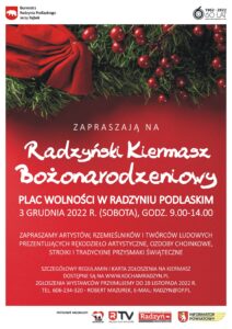 Radzyński Kiermasz Bożonarodzeniowy @ Plac Wolności