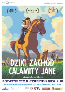 Film "Dziki Zachód. Calamity Jane" @ Sala kina "Oranżeria", ROK