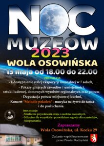 Noc Muzeów @ Wola Osowińska, ul. Kocka 29