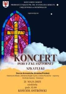 Koncert "Perły z klasztornej szkatułki" @ Kościół w Ostrówkach (gm. Wohyń)