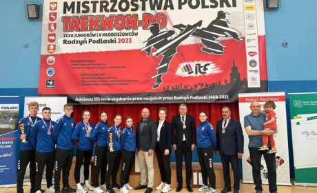 11 medali Mistrzostw Polski Juniorów i Młodzieżowców dla radzyńskich taekwondzistów