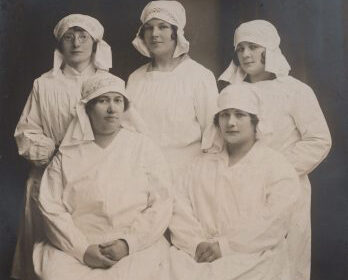Pielęgniarki w 1929 r.