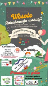 Wesołe zakończenie wakacji @ Boisko w Adamkach