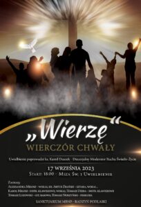 "Wierzę" - Wieczór chwały @ Sanktuarium MBNP