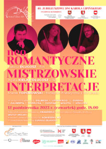 Koncert "neoRomantyczne mistrzowskie interpretacje" @ Sala kina Oranżeria, ROK