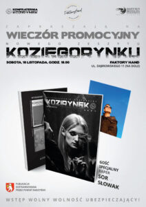 Wieczór promocyjny "Koziegorynku" @ FaktoryHand, ul. Dąbrowskiego 11