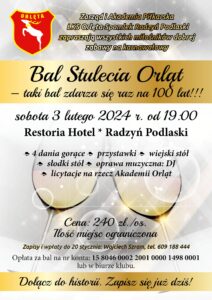 Bal 100-lecia Orląt @ Restoria Hotel