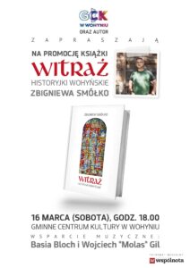 Promocja książki "Witraż. Historyjki wohyńskie" @ Wohyń, Gminne Centrum Kultury