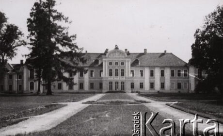 Pałac w latach 40-tych