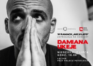 Koncert Damiana Ukeje @ Łączka przy pałacu Potockich