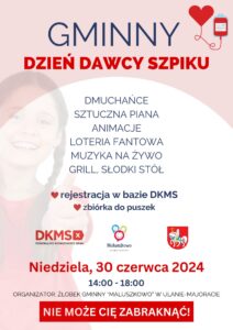 Gminny Dzień Dawcy Szpiku @ Ulan-Majorat, żłobek "Maluszkowo"